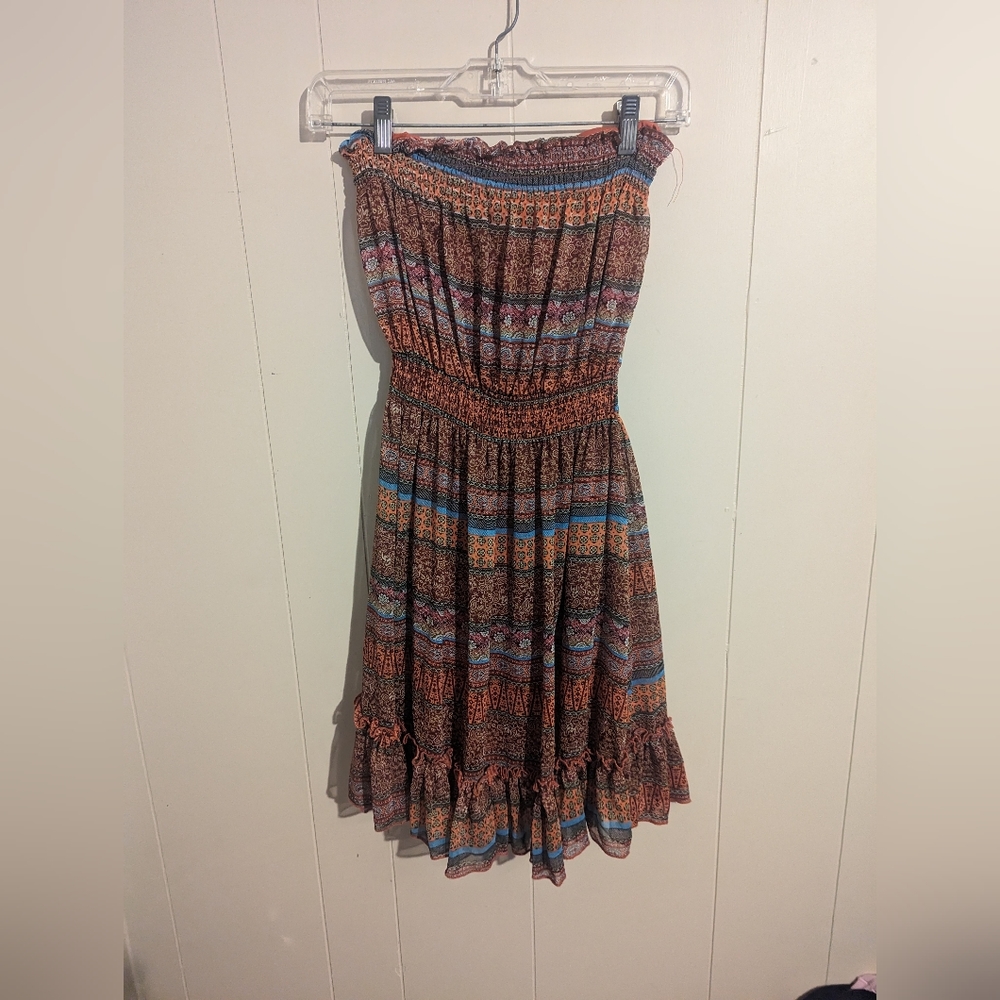 Strapless dress